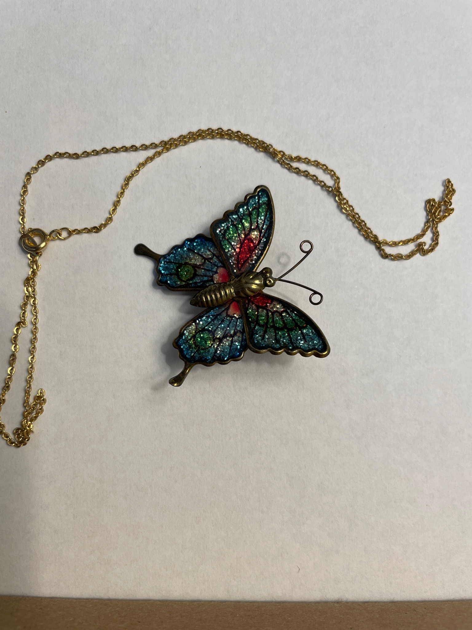 Submitted photo of Butterfly Pendant Necklace