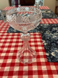 Cut Glass Compote Dish