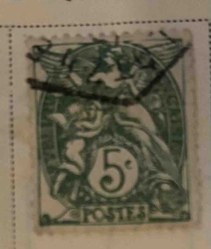French Sower Stamp (5 Centimes)