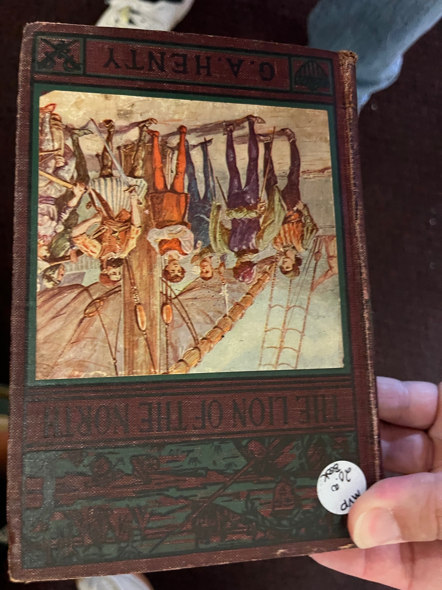 Submitted photo of Vintage Hardcover Adventure Novel in the Style of G. A. Henty