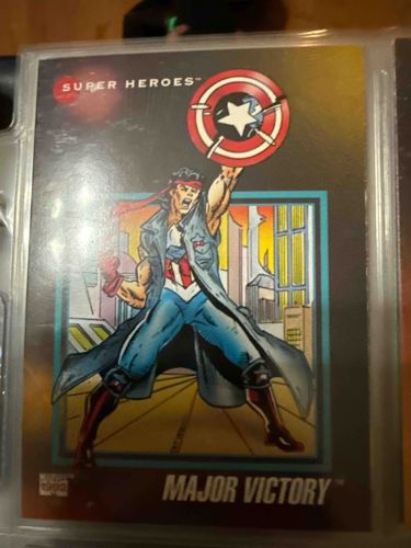 1992 Marvel Universe Series 3 'Major Victory' Trading Card