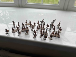 Collection of Vintage Toy Soldiers (Ancient Rome/Greece Motif)