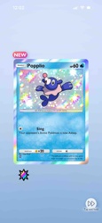Popplio Pokémon Trading Card
