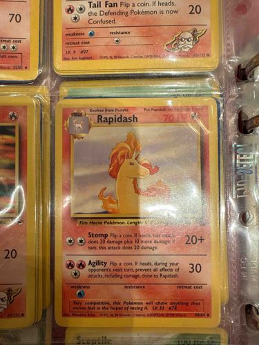 Pokémon TCG Rapidash Jungle Set Unlimited Print 44/64