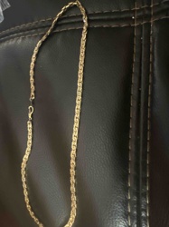 Gold-Tone Byzantine Chain Necklace