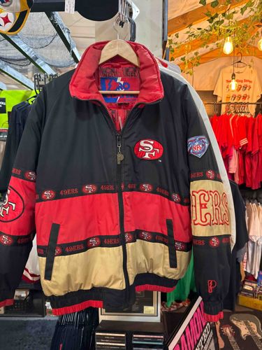 Vintage San Francisco 49ers Reversible Puffer Jacket