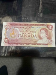 Canadian Two Dollar Bill