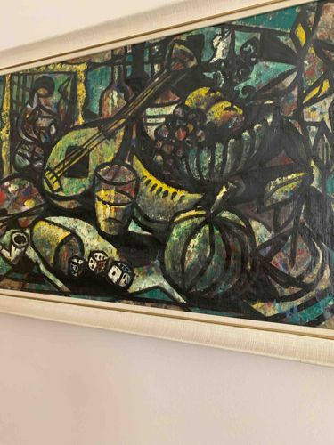 Cubist Still Life Oil Painting