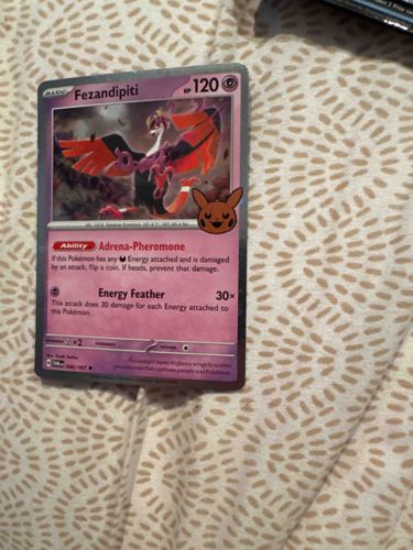 Fezandipiti Pokémon Card - Shrouded Fable Series (Trick or Trade Edition)