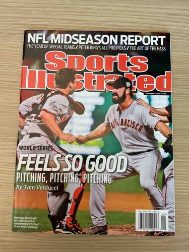 Sports Illustrated Magazine, November 8, 2010