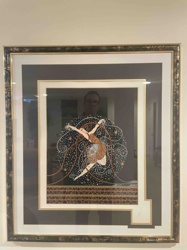 Tarkay Signed Serigraph/Print 'Dancer in Muted Tones'