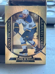 Ryan O'Reilly 2021-22 Upper Deck Gold Etchings Hockey Card