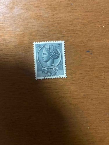 5 Lire 'Democratica' Postage Stamp