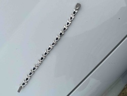 Silver Heart Bracelet