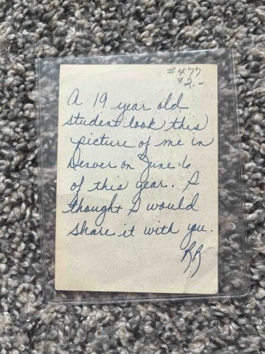 Photograph Verso with Ronald Reagan Autograph and Inscription