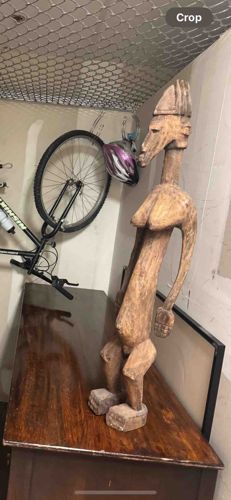 African Tribal Carved Wood Figure