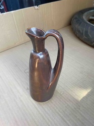 Brown Glazed Ceramic Pitcher/Juglet