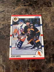 1990-91 Score Hockey Card - Stan Smyl