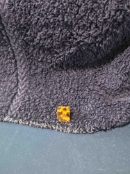 Gold Nugget Lapel Pin