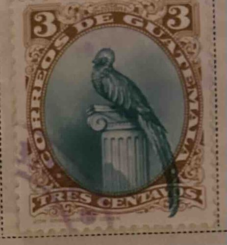 Guatemala 3 Centavos Quetzal Stamp