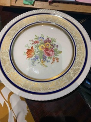 Decorative Dinner Plate (Presumed 'Old English Johnson Bros. Chadwell' Pattern)