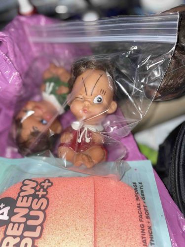Vintage Winking Baby Head Doll Charms/Figures