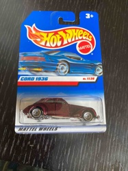 Hot Wheels Cord 1936 Die-Cast Model Car (No. 1126)
