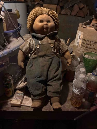 Vintage Cabbage Patch Kid-Style Soft-Bodied Doll