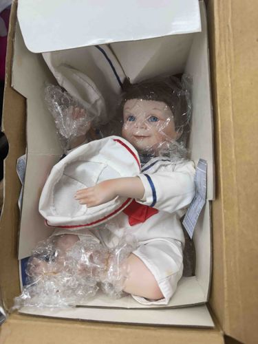 Porcelain Sailor Boy Doll