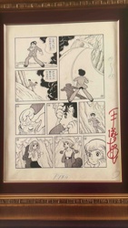Original Manga Page (P. 140) with Artist's Signature