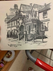 Lady Clare 'The White Horse' Dorking Placemat