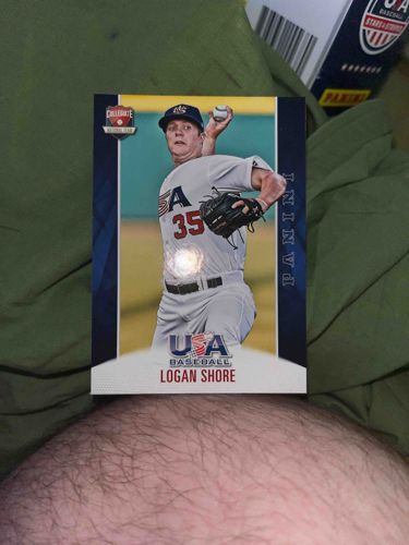Logan Shore Panini USA Baseball Collegiate Trading Card