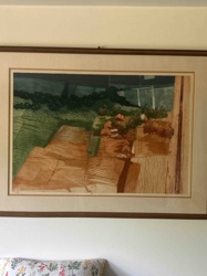 Abstract Landscape Framed Art Print