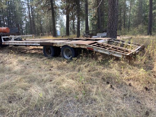 Heavy-Duty Flatbed Utility Trailer