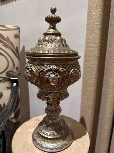 Ornate Neoclassical Style Covered Urn or Jar