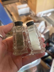 Antique/Vintage Pressed Glass Salt and Pepper Shakers