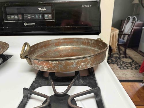 Vintage Copper Roasting Pan