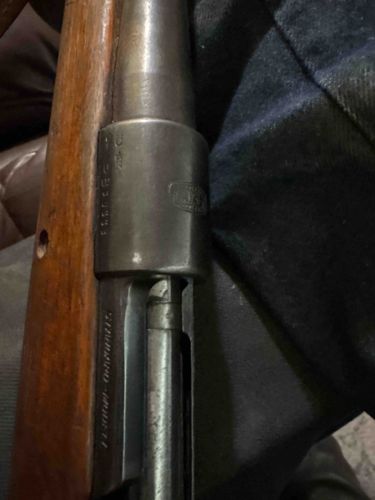Mauser K98k Carbine Receiver and Stock Section