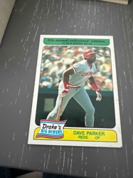 Dave Parker 1980s Drake's Big Hitters Baseball Card