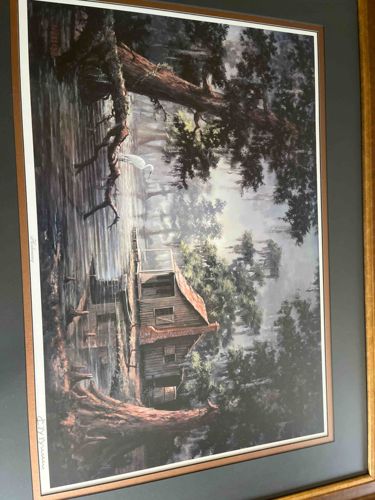 Hideaway by P.D. Hussey, 1991 (Signed and Numbered Print)
