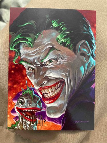 1994 SkyBox DC Stars Batman Trading Card - The Joker #13