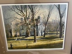 The Old Stone House, Signed and Numbered Print by Robert W. Addison