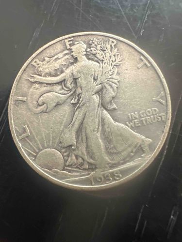 United States Walking Liberty Half Dollar (1938)