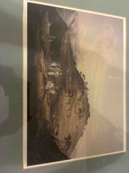 Mountain Landscape with Figures (Print)
