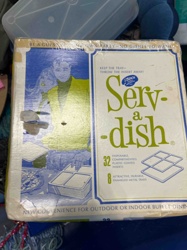 Beach Serv-a-dish Buffet Serving Set