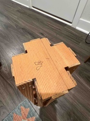 Collapsible Wooden Wine Rack / Crate