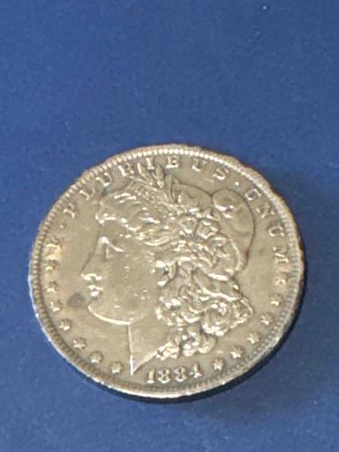 1884 Morgan Silver Dollar