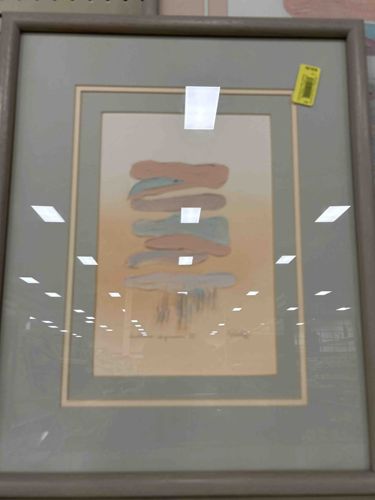 Framed Abstract Wall Art Print