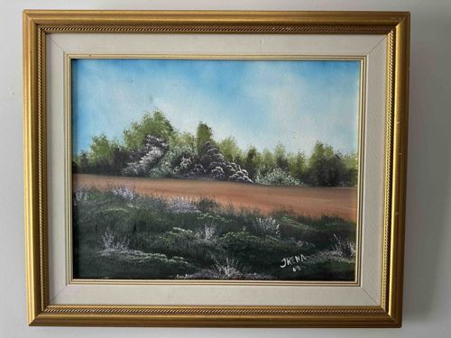 Original Impasto Landscape by Irena Sherstyuk, 2003