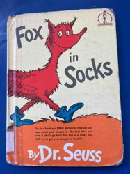 Fox in Socks by Dr. Seuss Hardcover Book